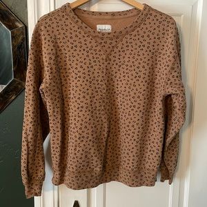 Abercrombie & Fitch Soft AF Collection Leopard Sweatshirt